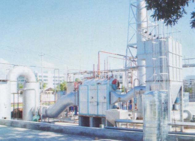 含氯（氟）廢液焚燒熱能及高濃度酸回收